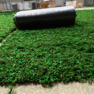 Preserved moss on fabric rolls, preserved star moss, preserved flat moss