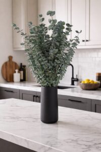dried preserved eucalyptus baby blue green wholesale